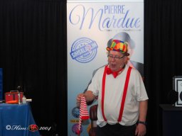 Pierre Mardue im Gleisgarten am 21. April 2024